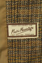 VINTAGE SCOTTISH LADIES SIZE 14 BROWN/BEIGE MIX TWEED JACKET