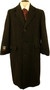 VINTAGE WEAVER WEARER MENS LARGE CHARCOAL MIX WOOL COAT