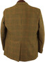 Vintage Burton Tweed Jacket 46” Green Sports Blazer 1960s 1970s Mens Wool