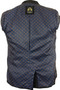 Marc Darcy Tweed Jacket Mens 34R Blue Slim Fit Blazer Wool