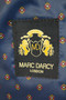 Marc Darcy Tweed Jacket Mens 34R Blue Slim Fit Blazer Wool