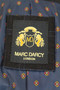 Marc Darcy Tweed Jacket Mens 34R Blue Slim Fit Blazer Wool
