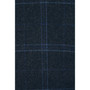 Marc Darcy Tweed Jacket Mens 34R Blue Slim Fit Blazer Wool