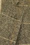 Fitecom Tweed Jacket Mens 38R Grey Modern Fit Blazer Wool