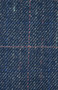 Marc Darcy Mens 38R Smart Blue Tweed Waistcoat