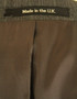 Vintage St Michael Mens 38S Grey Pinstripe Suit Blazer Jacket Wool Short Fit