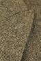 Peter Werth Mens Medium Charcoal Herringbone Tweed 3/4 Coat British Heritage