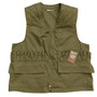 Vintage Shooting Mens Medium Smart Green Gamekeepers Vest Waistcoat