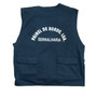 Workwear Portuguese Large 44" Blue Locksmith Embossed Utility Vest
