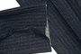 Mens Brace & Fly Striped Jeans W30 L37 Unhemmed End of Line Buttoned Jeans