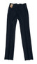 Mens Brace & Fly Striped Jeans W30 L37 Unhemmed End of Line Buttoned Jeans