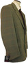 Enrico Goslani Mens 40R Green Mix Tweed Wool Smart Casual Wedding Jacket