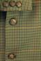 Enrico Goslani Mens 40R Green Mix Tweed Wool Smart Casual Wedding Jacket