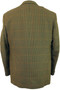 Enrico Goslani Mens 40R Green Mix Tweed Wool Smart Casual Wedding Jacket