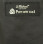 Vintage St Michael Mens 42R Black/Grey Mix Tweed Wool Smart Casual Jacket