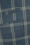 Cavani Mens 36R Blue Check 2-Piece Jacket & Waistcoat Slim Fit BNWT