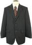 VINTAGE DAKS MENS 38R DARK GREY PINSTRIPE JACKET