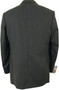 Vintage 38R Daks Mens Dark Grey Pinstripe Suit Smart Casual Wedding Jacket