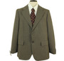 Vintage St Michael Mens 43-44R Brown Mix Wool Suit Smart Casual Jacket