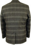 Cavani Heritage Collection Mens 40R Brown Mix Slim Fit Wool Smart Casual Jacket
