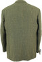 Vintage Oakman Mens 42R Green/Grey Windowpane Tweed Wool Smart Casual Jacket