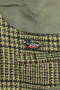 Vintage Oakman Mens 42R Green/Grey Windowpane Tweed Wool Smart Casual Jacket