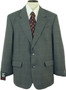 Vintage Dunn & Co Mens 42R Blue Mix Windowpane Lightweight Smart Casual Jacket