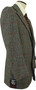 Vintage Retro Burton Mens 40R Grey Tailored Suit Wool Smart Casual Jacket