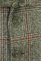 Vintage Retro Burton Mens 40R Grey Tailored Suit Wool Smart Casual Jacket