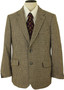 St Michael Mens 39"-40" Short Brown Vintage Tweed Jacket Blazer Smart Classic
