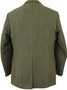 Dunn & Co Mens 41" Green Vintage Tweed Jacket Blazer Classic