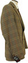 St Patricks Tweed Dubtex Mens 44" Brown Country Tweed Jacket Blazer Classic