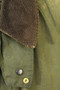 Vintage Barbour Mens C34 86cm Gamefair Green Wax Jacket