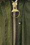 Vintage Barbour Mens C34 86cm Gamefair Green Wax Jacket