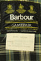 Vintage Barbour Mens C34 86cm Gamefair Green Wax Jacket