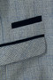Cavani Boys Age 14 Blue Check Two Piece Jacket & Waistcoat Occasion Suit Set