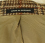 Cotswold Woollen Weavers Mens 46" Brown Plaid Pre-Loved Sports Tweed Jacket