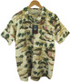 Fight the Wolf Mens Medium Casual Hawaiian Beach Shirt