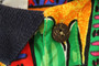 Vintage Hawaiian Palmbay Mens X Large Tropical Hawaiian Polo Shirt