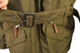 Columbia Ladies Medium Hooded Insulated Omni-Tech Belted Parka Coat