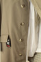 Vintage C&A Canda Mens 44S 112cm Brown Single Breasted Raincoat Coat