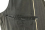 Vintage Daks Grey Pinstripe 38 Short Modern Suit Two Button Double Vent Jacket