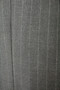 Vintage Daks Grey Pinstripe 38 Short Modern Suit Two Button Double Vent Jacket