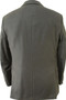 Vintage Daks Grey Pinstripe 38 Short Modern Suit Two Button Double Vent Jacket