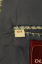 Vintage Dunn & Co Mens 41R Blue Teal Green Mix Houndstooth Wool Tweed Jacket