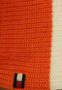 Stripes Tommy Hilfiger XXL Ladies Casual Orange & White Boat Neck Jumper