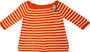 Stripes Tommy Hilfiger XXL Ladies Casual Orange & White Boat Neck Jumper