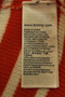 STRIPES TOMMY HILFIGER LADIES XXL ORANGE & WHITE STRIPED BOAT NECK JUMPER