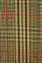 VINTAGE MENS TWEED BRITISH JAPE'S 42" LONG GREEN MIX WINDOWPANE TWEED JACKET