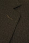 Pinstripe Pinstripe 40" Short Suit Grey Black Mix Jacket